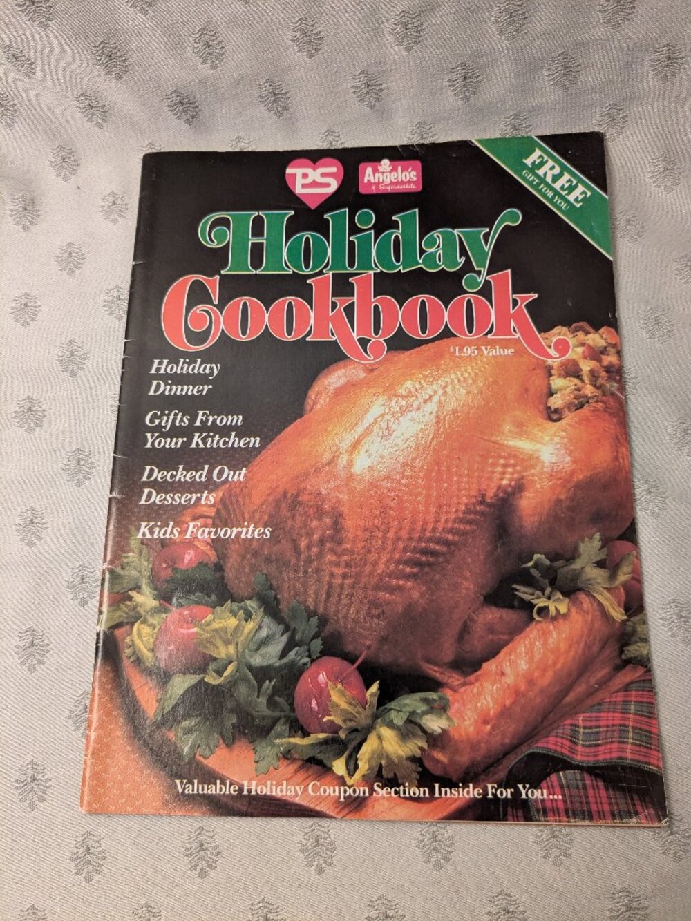 Vintage Purity Supreme Angelo's Supermarket Cookbook 1980's